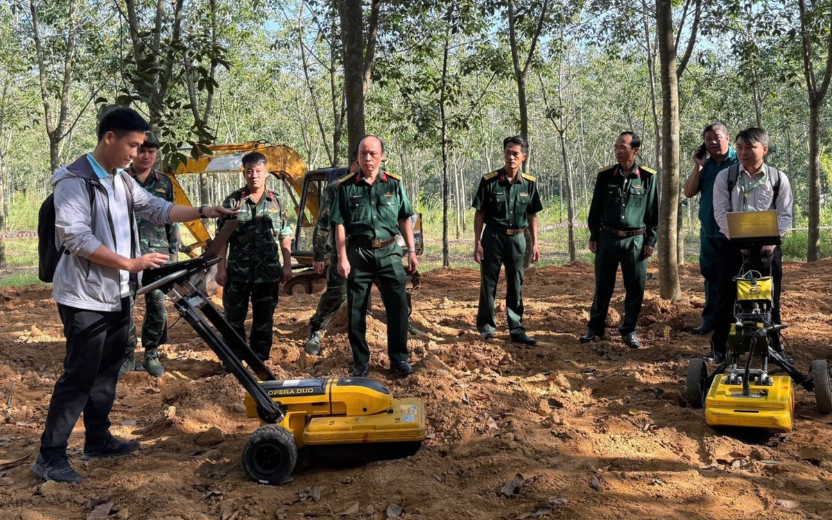 Có thể dùng radar xuyên đất giúp xác định khu mộ tập thể liệ
