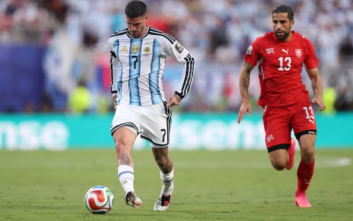 Argentina - Thụy Sĩ (hiệp 2) 1-1: Ndoye cân bằng tỉ số