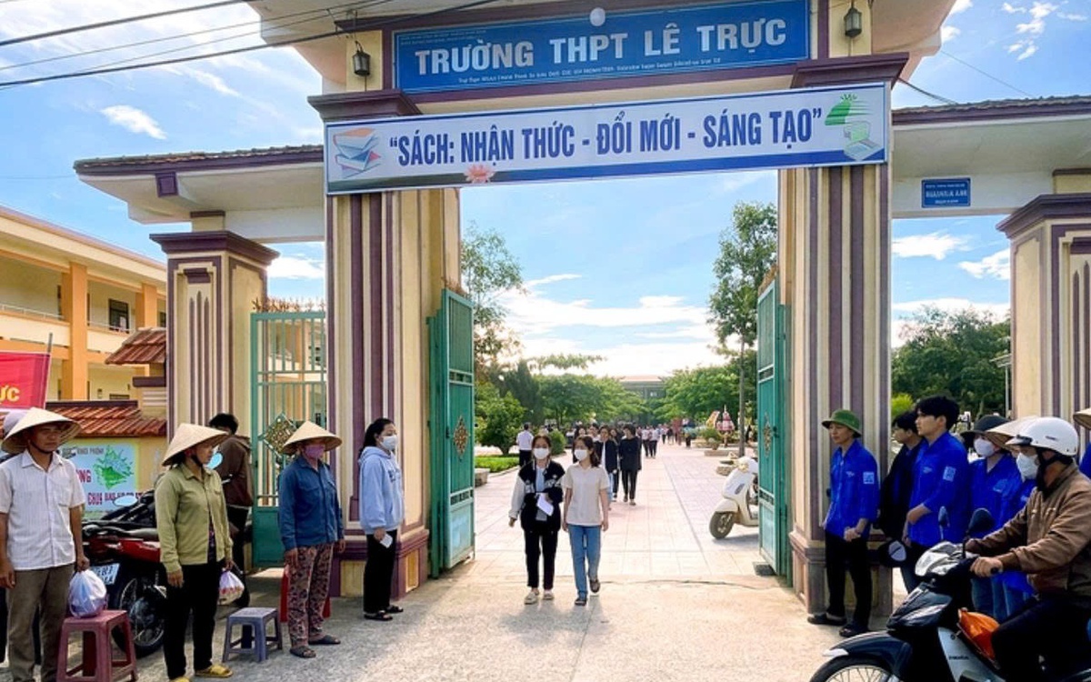 Bộ Giáo dục và Đào tạo: Xử lý nghiêm vụ vi phạm quy chế thi ở Quảng Trị