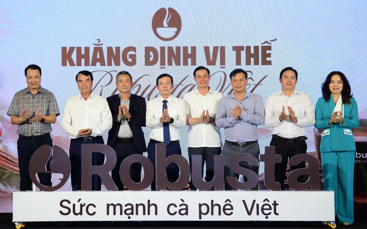 Ra mắt dự án 'Khẳng định vị thế Robusta Việt' nhằm nâng giá trị cà phê