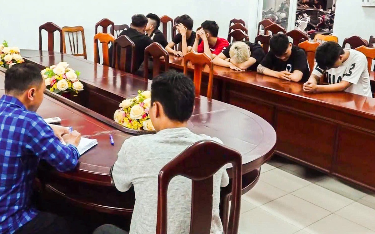 Xử lý nhóm hơn 40 thanh thiếu niên rượt đuổi, đánh nhau ở Nha Trang