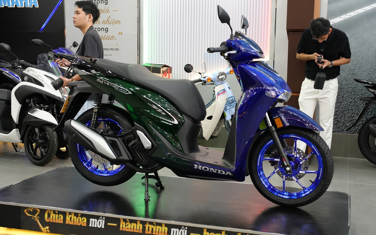 Honda SH bản giới hạn 200 chiếc ra mắt: Giá từ 235 triệu, dàn áo được thợ Việt xử lý