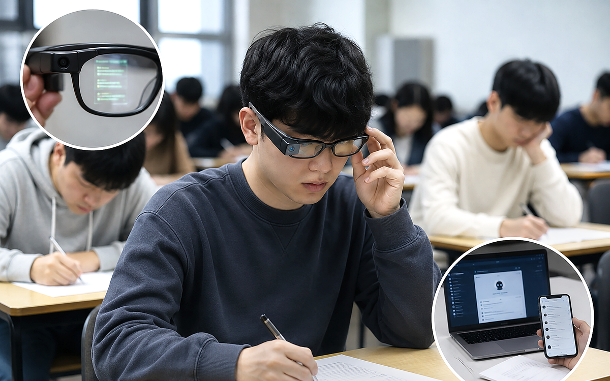 AI làm đảo lộn thi cử ở Hàn Quốc: Hàng loạt đại học hủy điểm, quay lại thi viết