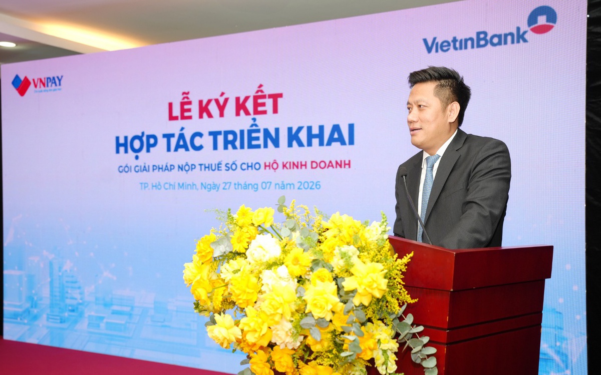 Ảnh minh hoạ cho VietinBank bắt tay VNPAY triển khai bộ giải pháp nộp thuế số cho hộ kinh doanh
