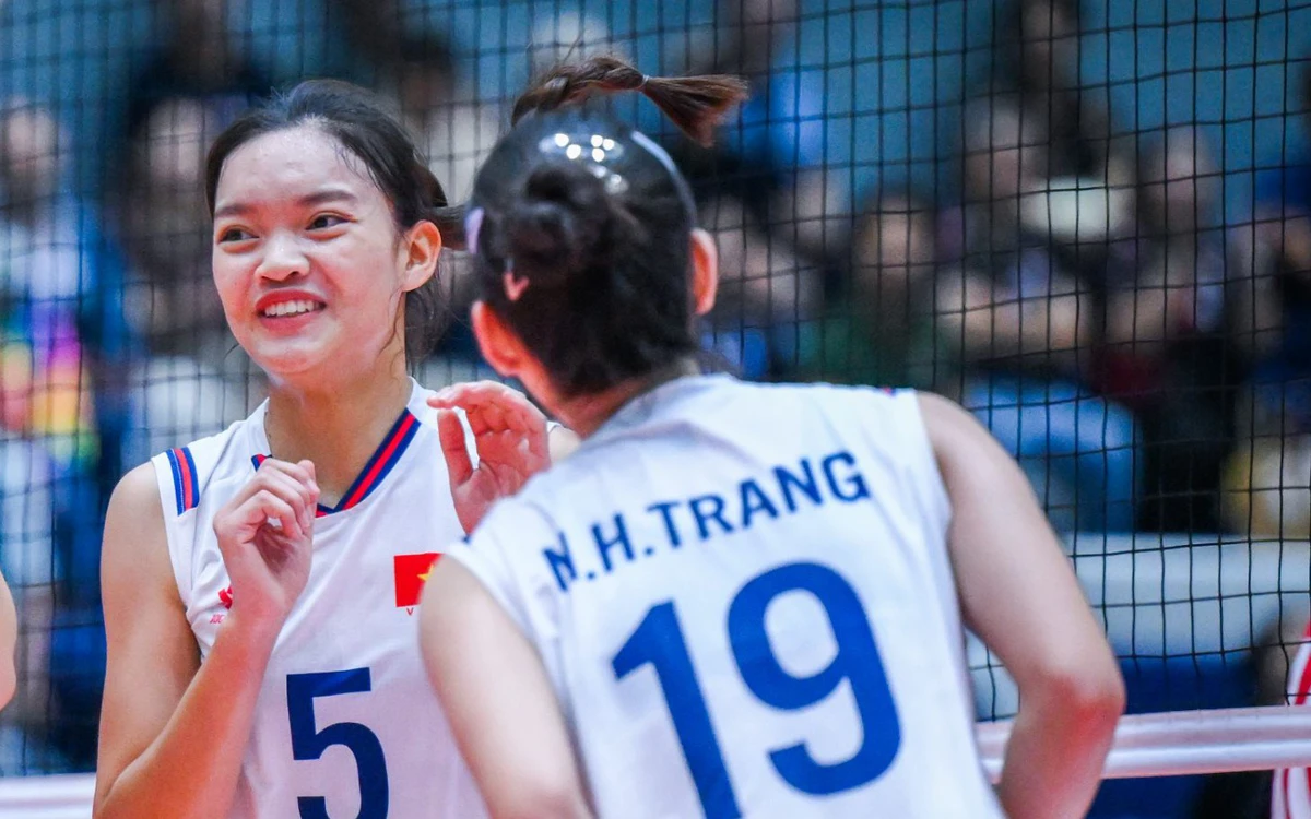 Bảng xếp hạng Giải bóng chuyền nữ U18 châu Á 2026