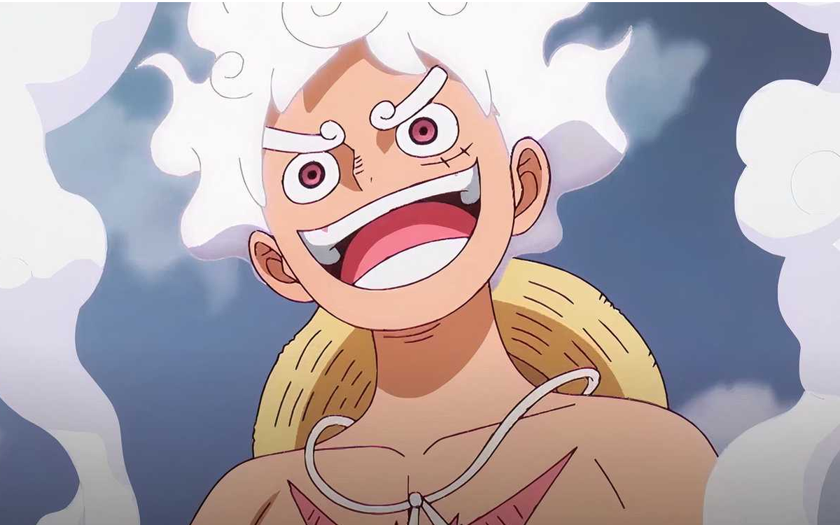 Luffy thể hiện quyết tâm hơn khi vận dụng Gear 5 đối diện Imu trong One Piece