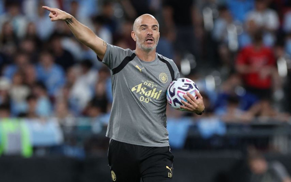 HLV Maresca 'rất hạnh phúc' dù thất bại trong trận đầu tiên với Man City