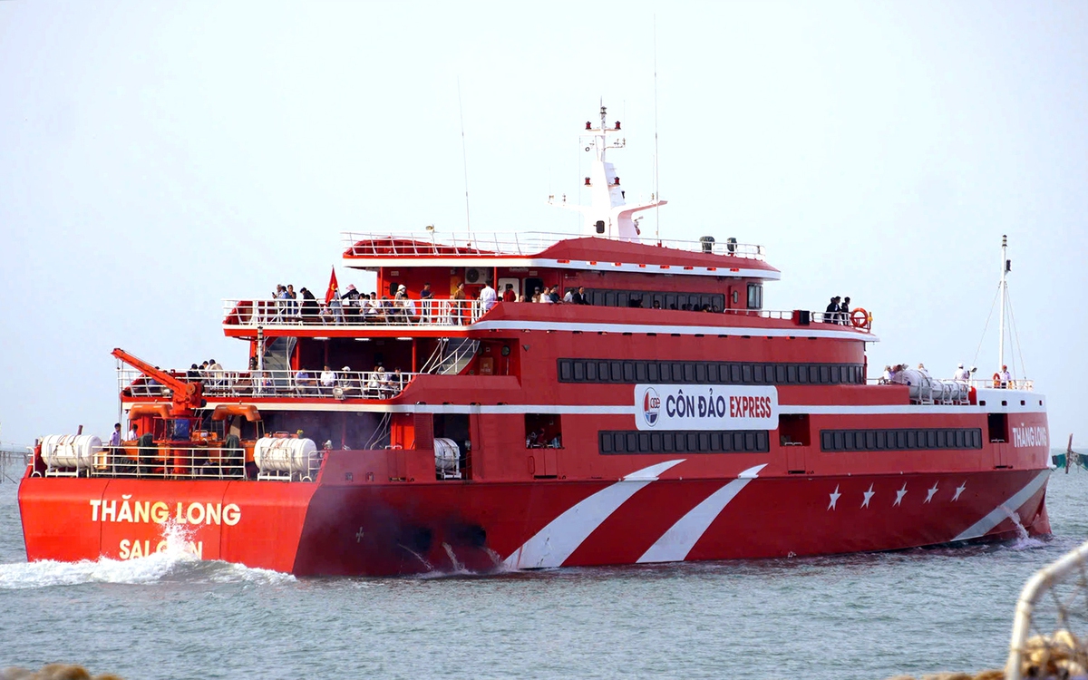 Gặp sự cố bất ngờ, tàu cao tốc Vũng Tàu - Côn Đảo phải quay đầu