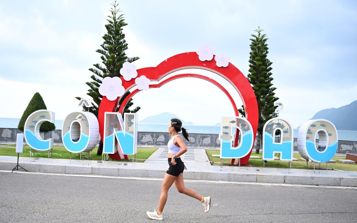 Chạy qua những cung đường đẹp của Côn Đảo
