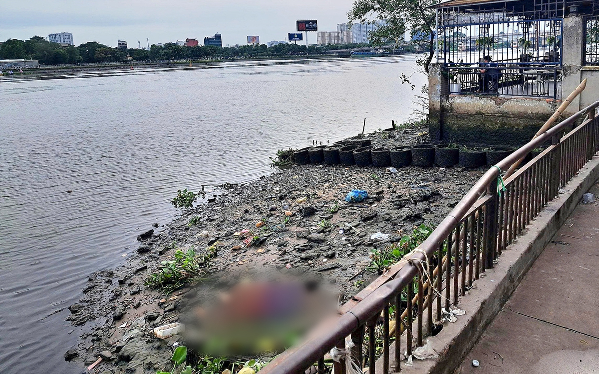 Đang uống cà phê ven sông, phát hiện thi thể nữ trôi trên sông Sài Gòn