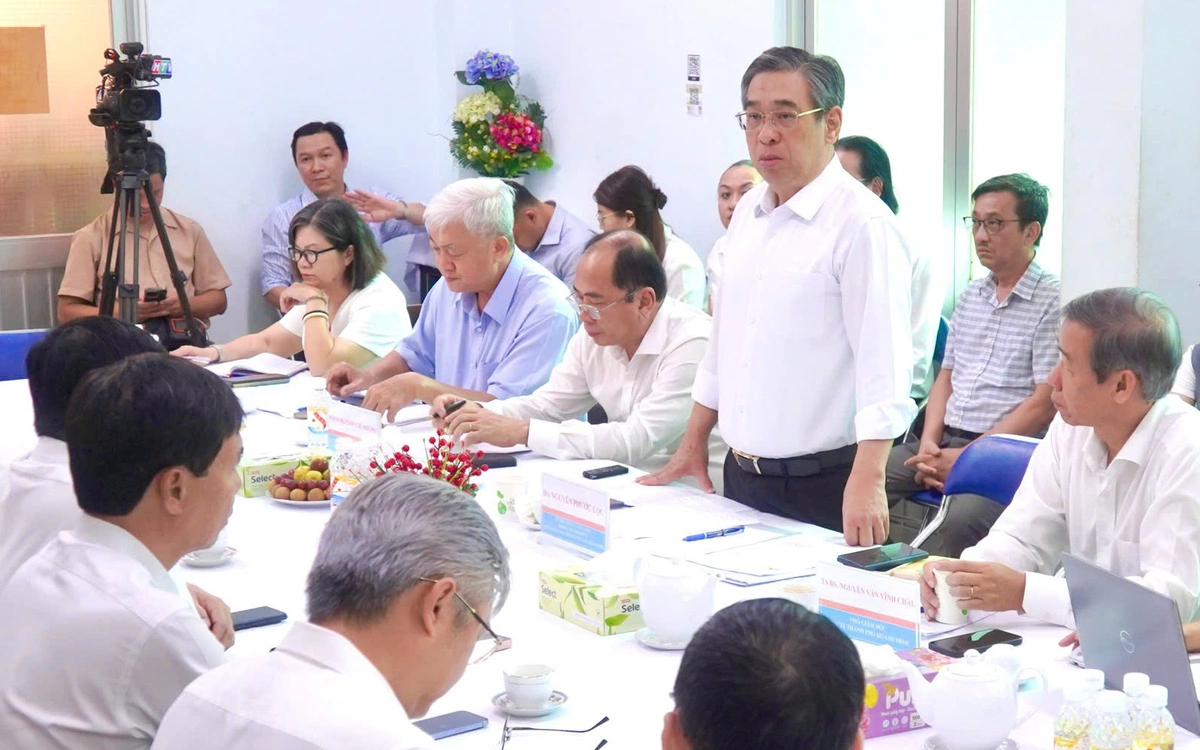 Phó bí thư Thành ủy Nguyễn Phước Lộc: Sớm bố trí cơ sở mới, giảm áp lực cho Bệnh viện Tâm thần