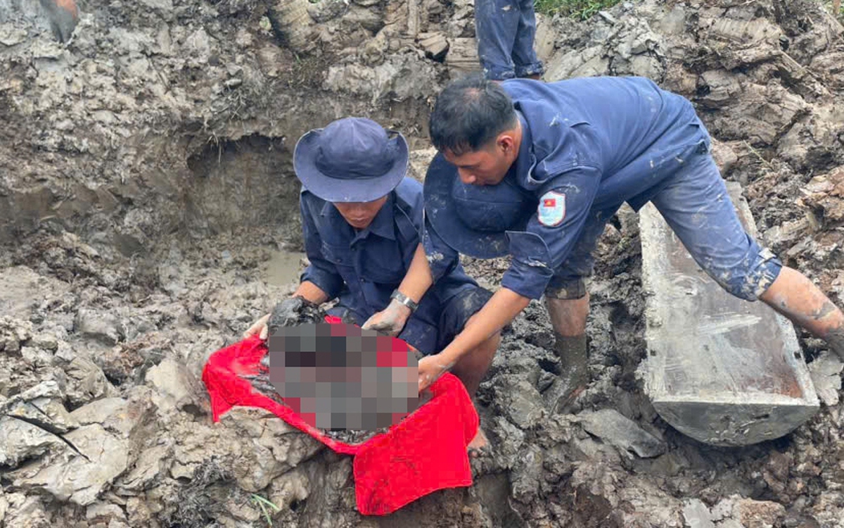 Qua thông tin cựu chiến binh, dân cung cấp, Đội K92 cất bốc được 3 hài cốt liệt sĩ ở xã Vĩnh Ty