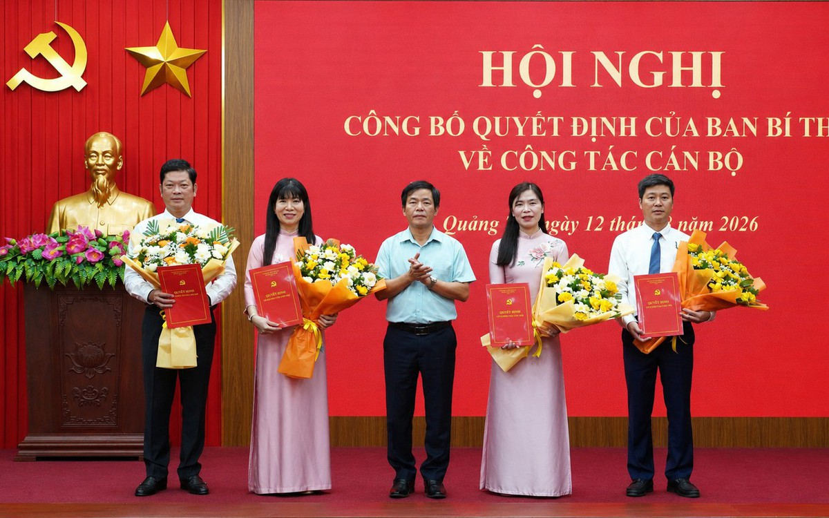Ban Bí thư chỉ định thêm 5 Ủy viên Ban Chấp hành Đảng bộ tỉnh Quảng Trị