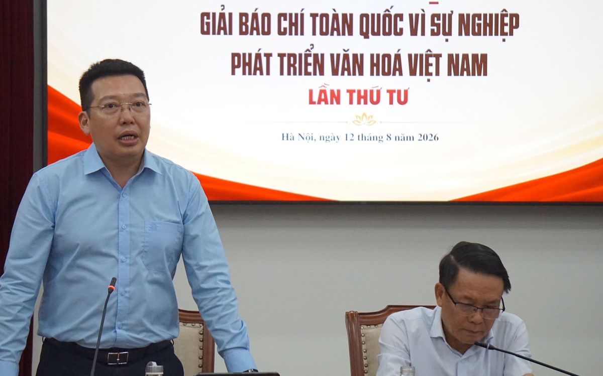 Giải báo chí ‘Vì sự nghiệp phát triển văn hóa Việt Nam’ lần đầu sẽ trao giải đặc biệt