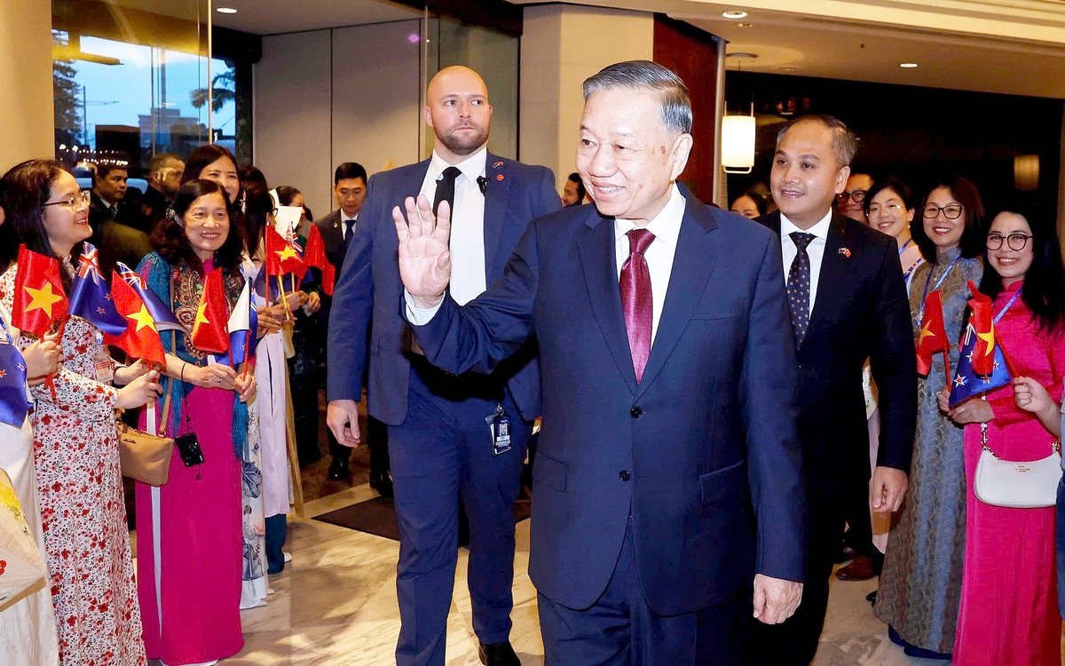 Tổng Bí thư, Chủ tịch nước Tô Lâm đến Auckland, bắt đầu thăm New Zealand