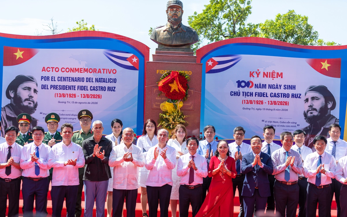 Quảng Trị kỷ niệm 100 năm ngày sinh lãnh tụ Fidel Castro