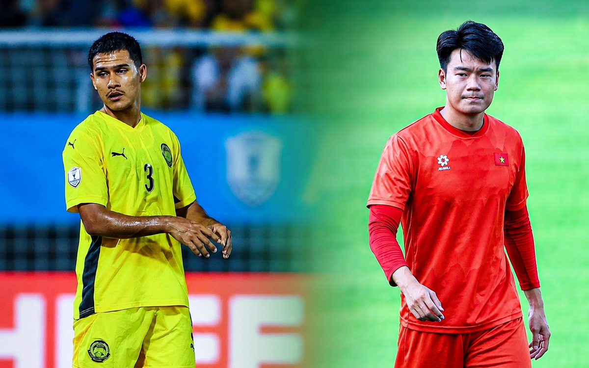 Cuộc chiến thú vị giữa trung vệ tuyển Việt Nam và Malaysia