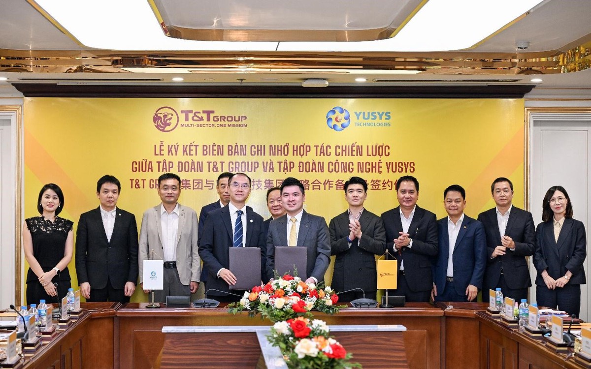 T&T Group ký kết hợp tác Tập đoàn công nghệ tài chính hàng đầu Trung Quốc