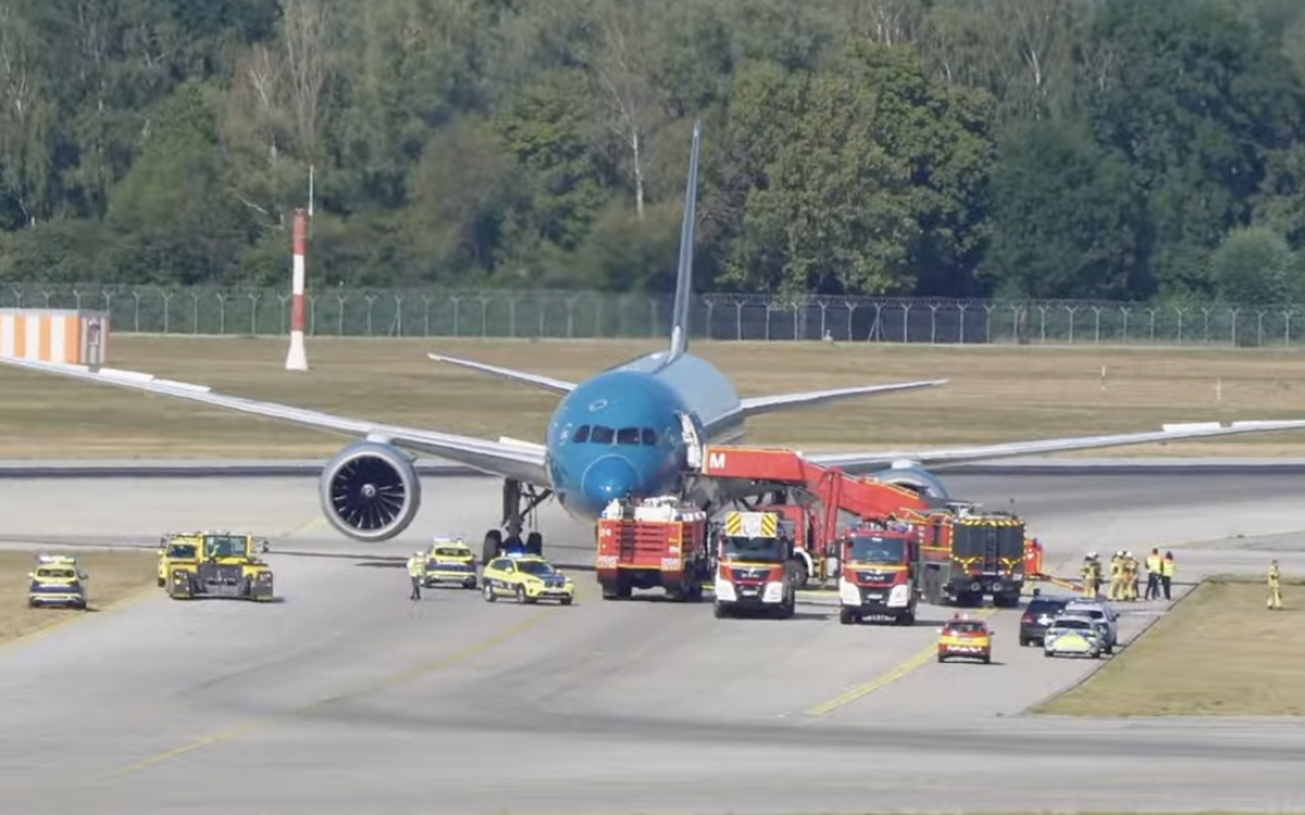 Máy bay Vietnam Airlines bay về Hà Nội phải quay lại Munich sau khi cất cánh