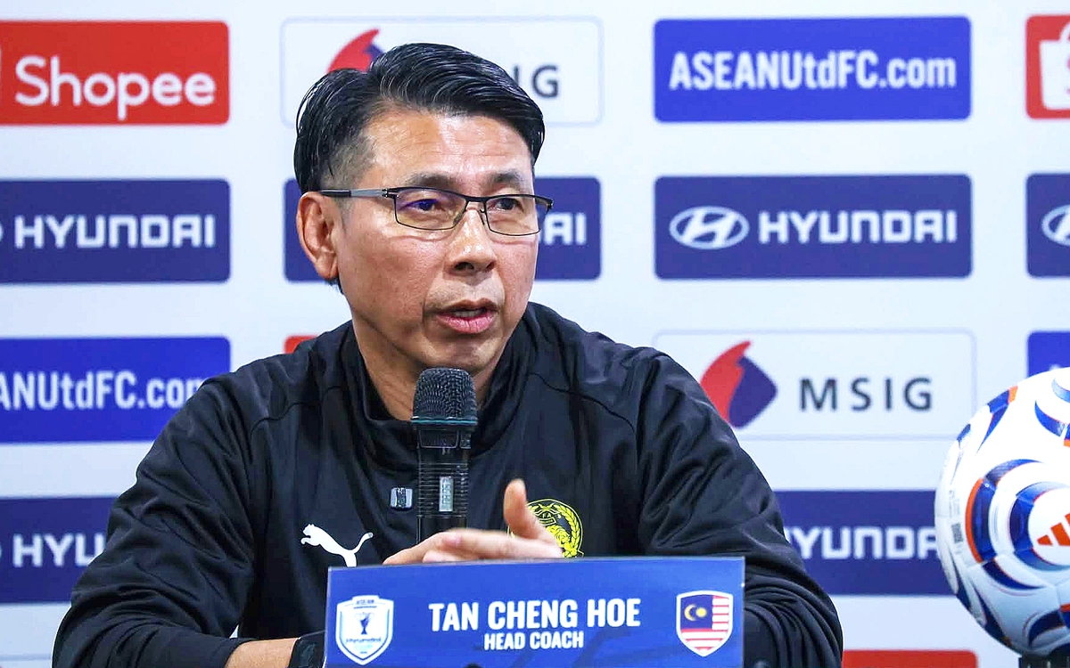 Trực tuyến: HLV Tan Cheng Hoe họp báo trước trận Malaysia đấu Việt Nam ở bán kết ASEAN Cup 2026