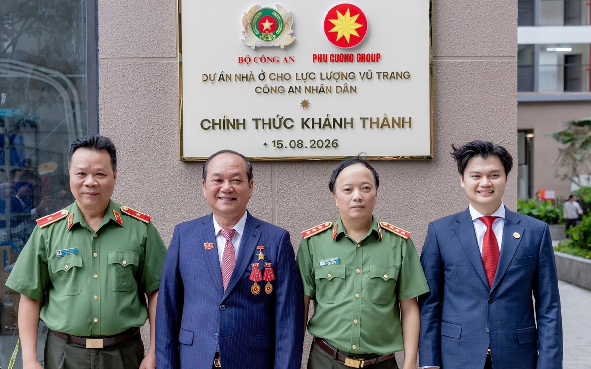 Khánh thành Phú Cường Home Đông Hưng Thuận: Bàn giao 776 căn hộ cho chiến sĩ Công an