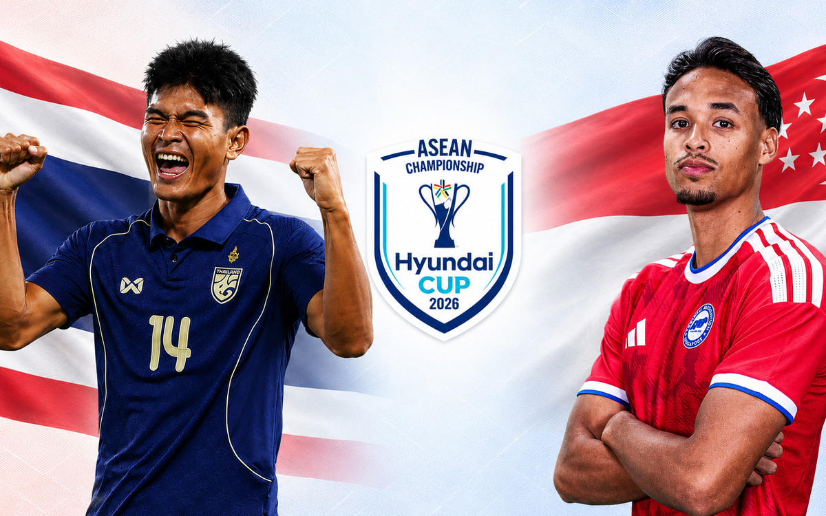 Lịch trực tiếp ASEAN Cup 2026: Thái Lan tái đấu Singapore