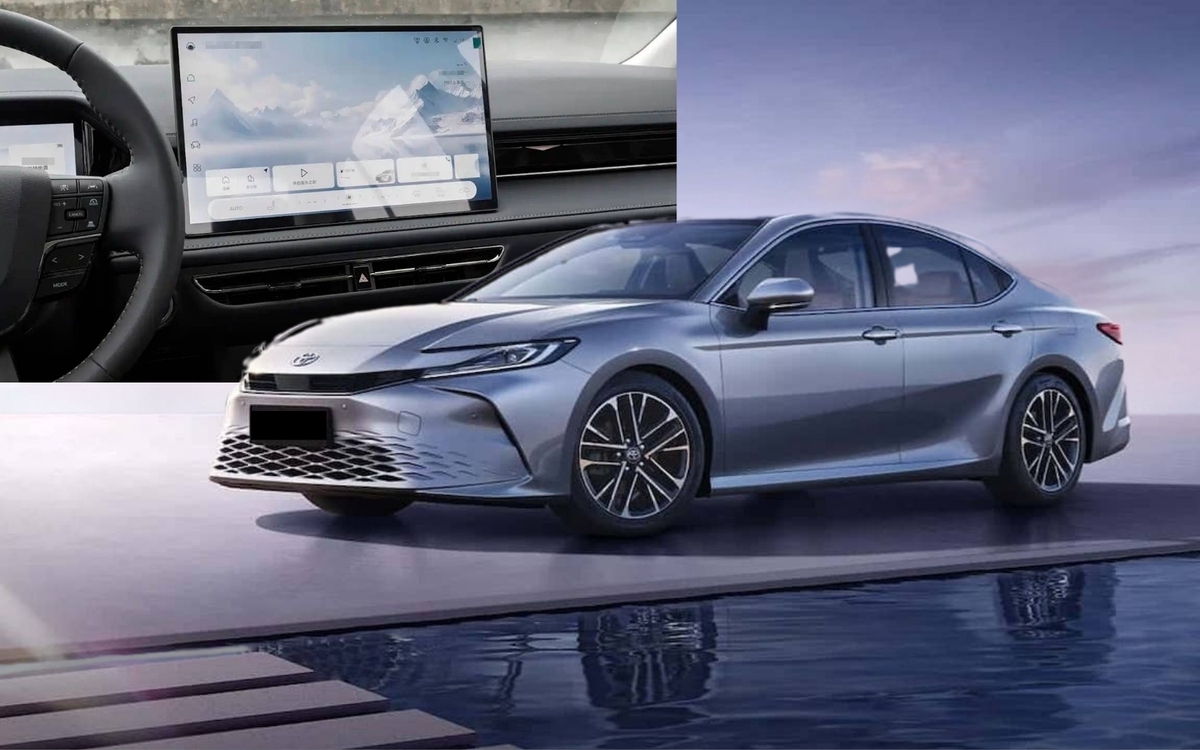 Toyota Camry mới nâng cấp màn hình lớn như laptop, nội thất như xe sang