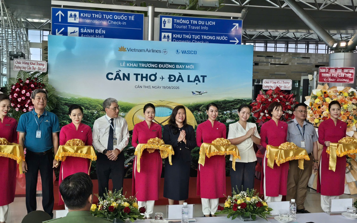 Cần Thơ có đường bay thẳng đến Đà Lạt từ 19-8
