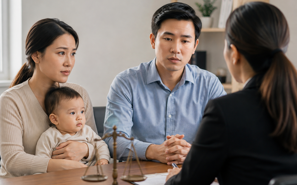 Chồng đi làm, vợ ở nhà chăm con không có thu nhập riêng, ly hôn vợ có được hưởng tài sản?
