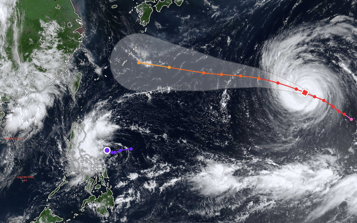 Bão Dolphin hướng về Trung Quốc, phía đông Philippines sắp có thêm bão mới