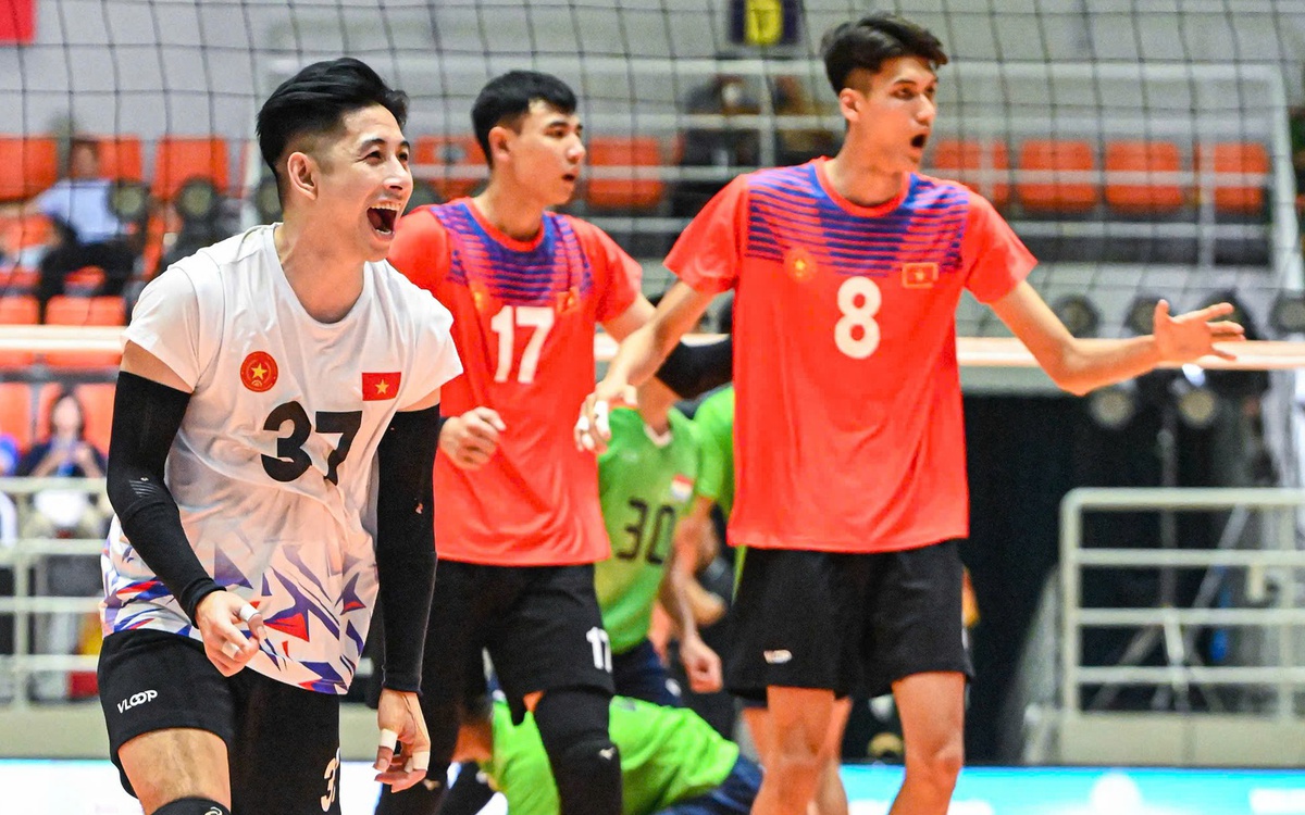 2 đội Việt Nam cùng thắng tại Giải bóng chuyền quân đội các nước ASEAN mở rộng