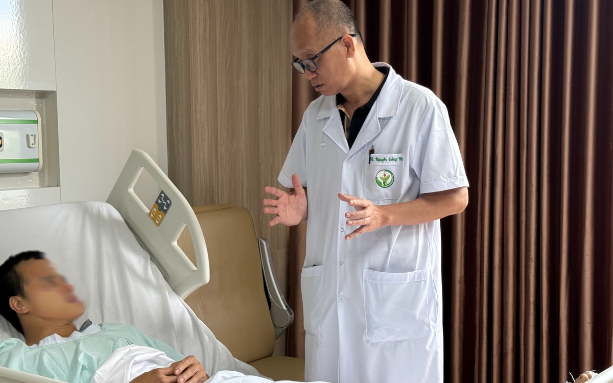 Đứt rời thần kinh tọa, người công nhân được nối dây thần kinh giữ lại cơ hội đi lại