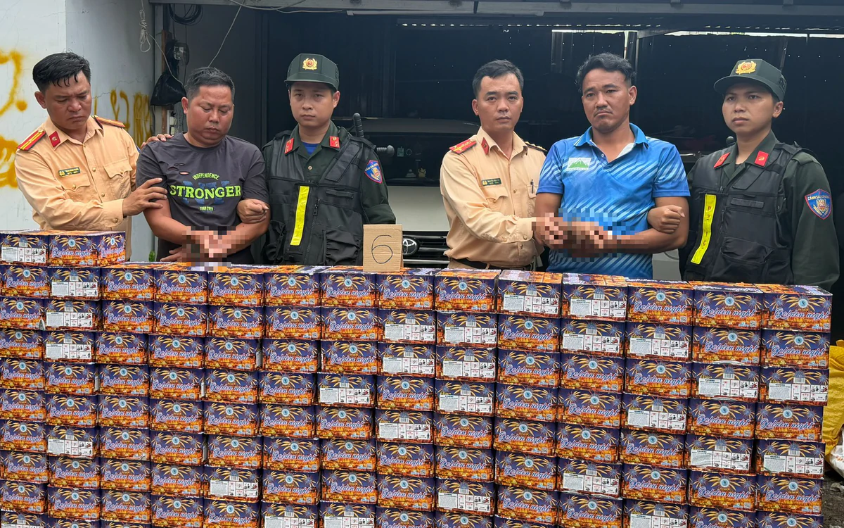 Công an TP.HCM khởi tố 4 đối tượng trong đường dây mua bán hơn 620kg pháo nổ