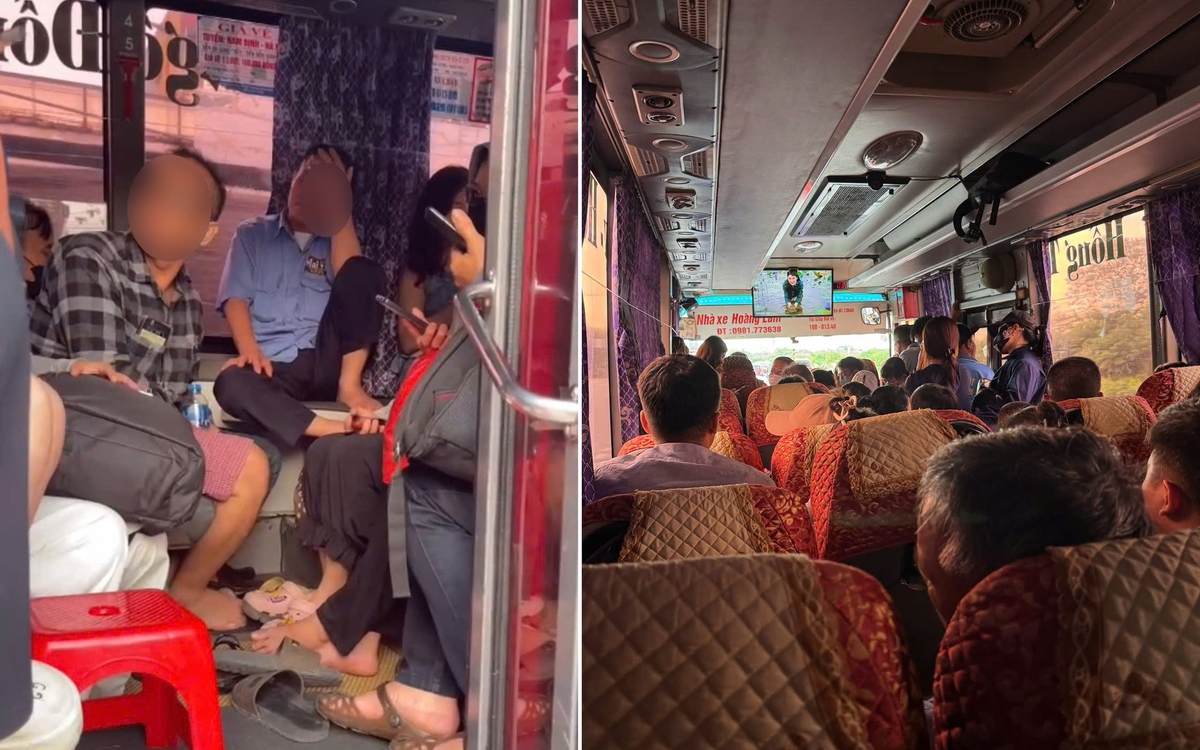 Xe khách 29 chỗ 'nhồi nhét' 51 người, chủ xe và tài xế bị phạt tiền, tước phù hiệu