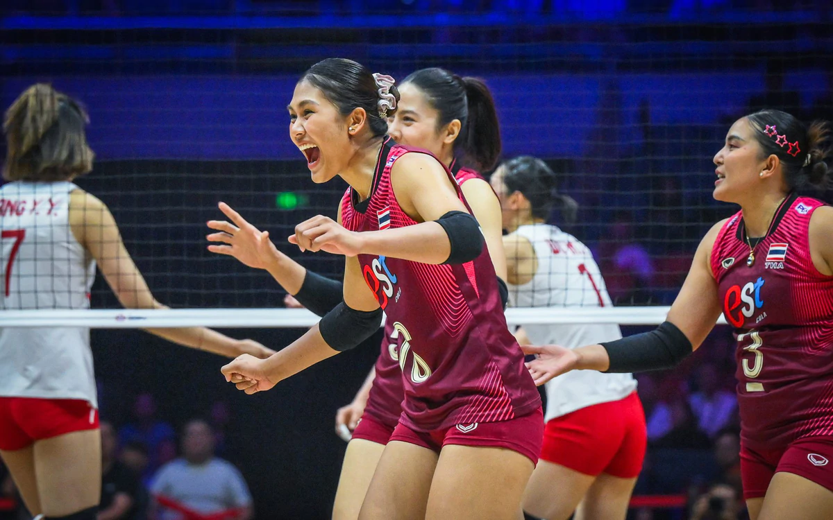 Đánh bại Trung Quốc, bóng chuyền nữ Thái Lan giành vé dự Olympic 2028
