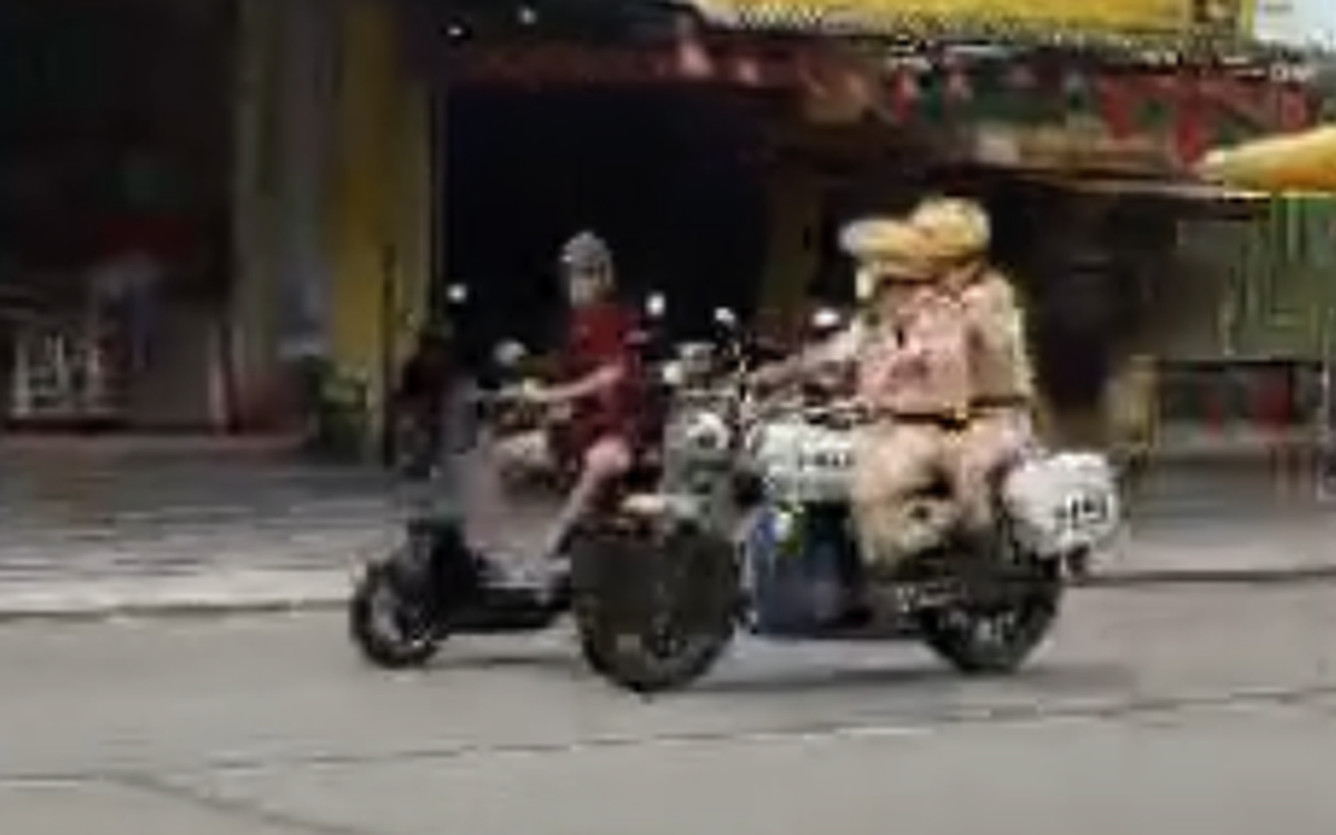 Kiểm điểm 2 cảnh sát giao thông vụ truy đuổi người vi phạm tại Gia Lai