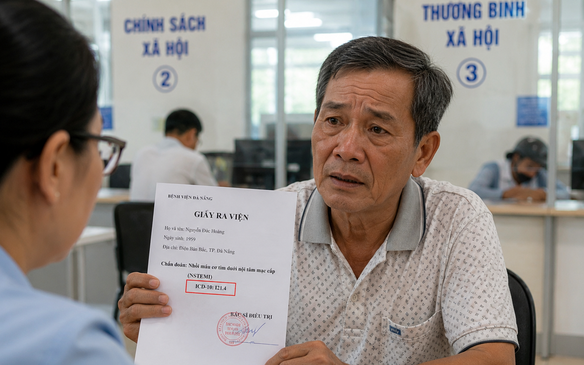 Sở Y tế Đà Nẵng trả lời vụ chưa được nhận trợ cấp vì giấy ra viện ghi tên bệnh… quá cụ thể