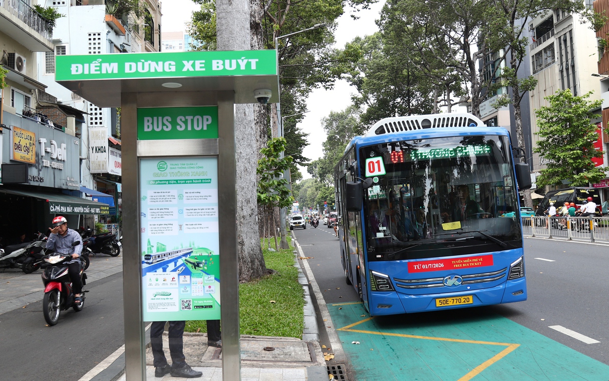 Sau một tháng miễn phí xe buýt: Gần 10 triệu lượt khách, TP.HCM dần hoàn thiện hạ tầng