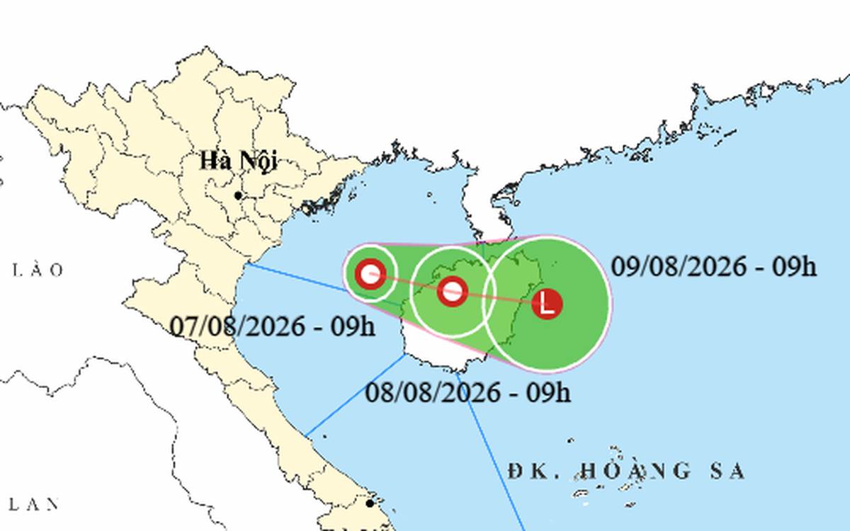 Áp thấp nhiệt đới hình thành ở vịnh Bắc Bộ, bão Dolphin đang quét qua phía nam Nhật Bản