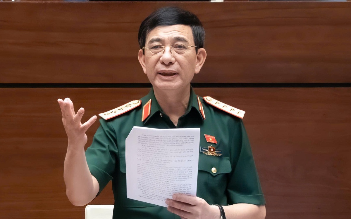 Đại tướng Phan Văn Giang nói việc đưa sĩ quan chính quy về Ban Chỉ huy Quân sự cấp xã