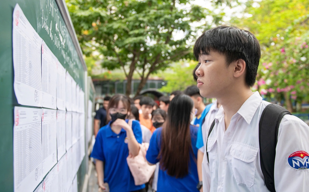 Điểm chuẩn Học viện Ngân hàng cao nhất 26,61, nhiều ngành tăng 1-1,5 điểm