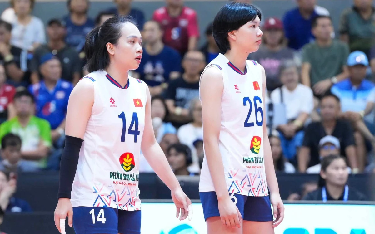 Bóng chuyền nữ Việt Nam lại thua Thái Lan, đứng chót chặng 2 SEA V.Cup 2026