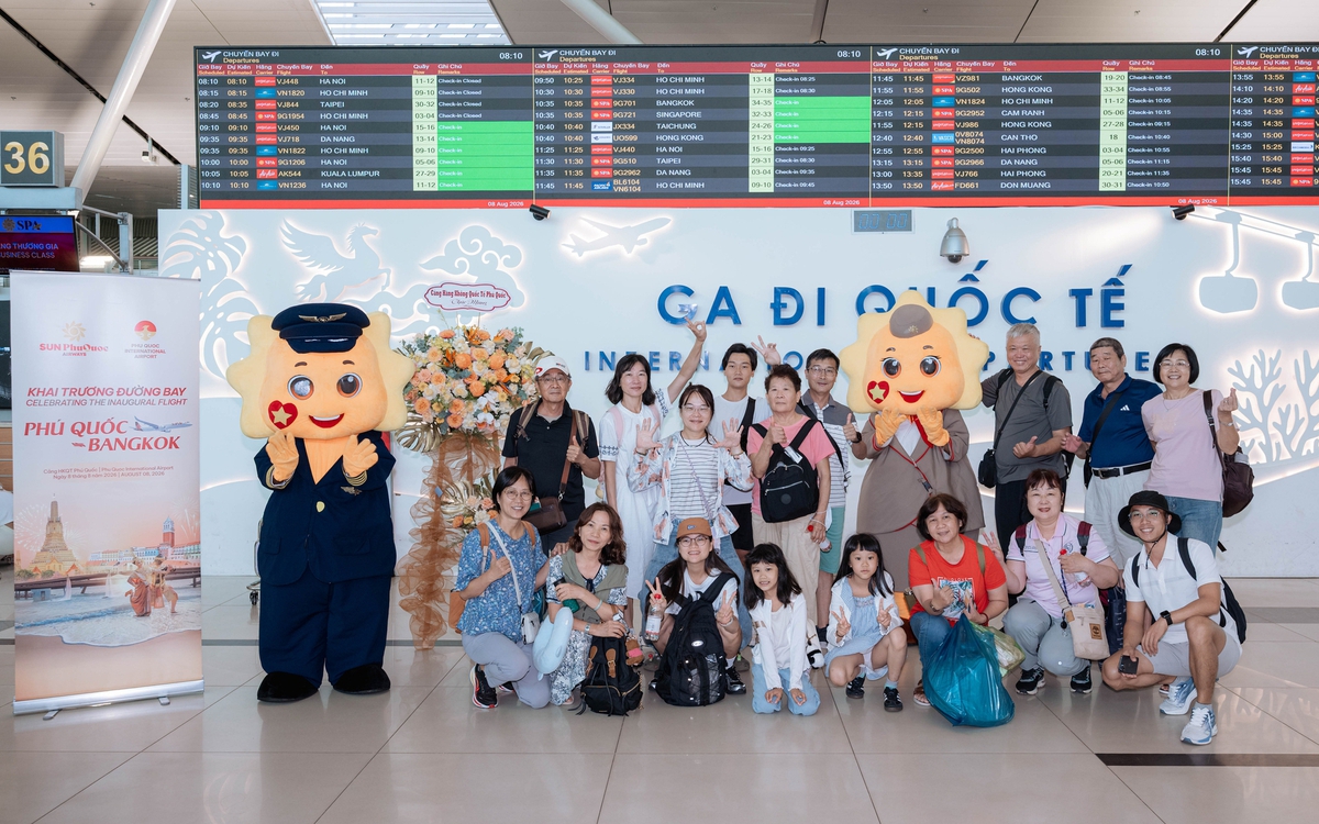 Phú Quốc - Bangkok: Bước tiến thứ 6 vươn ra thế giới của Sun PhuQuoc Airways