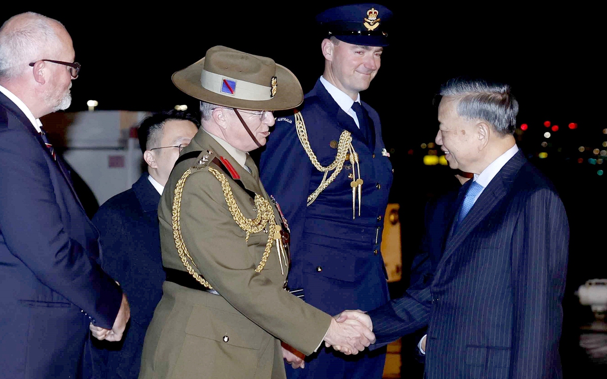 Tổng Bí thư, Chủ tịch nước Tô Lâm đến Sydney, bắt đầu thăm Úc