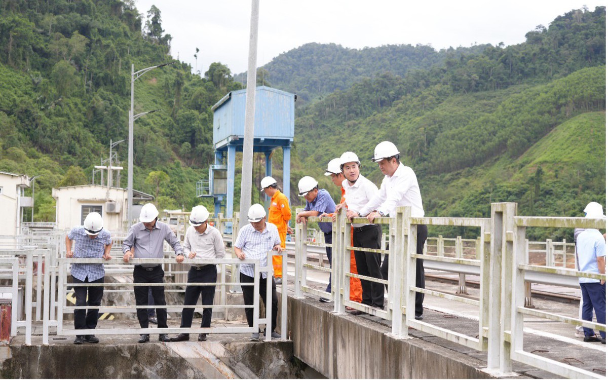 Kiểm tra an toàn đập, hồ chứa tại Thủy điện Sông Bung 4