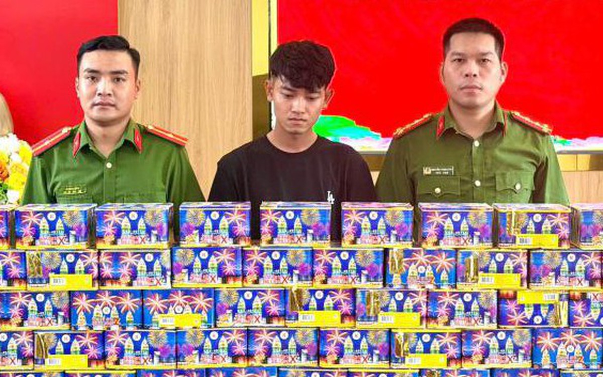 Chưa xóa án tích hành vi vận chuyển hàng cấm, lại bị bắt vì chở pháo hoa thuê