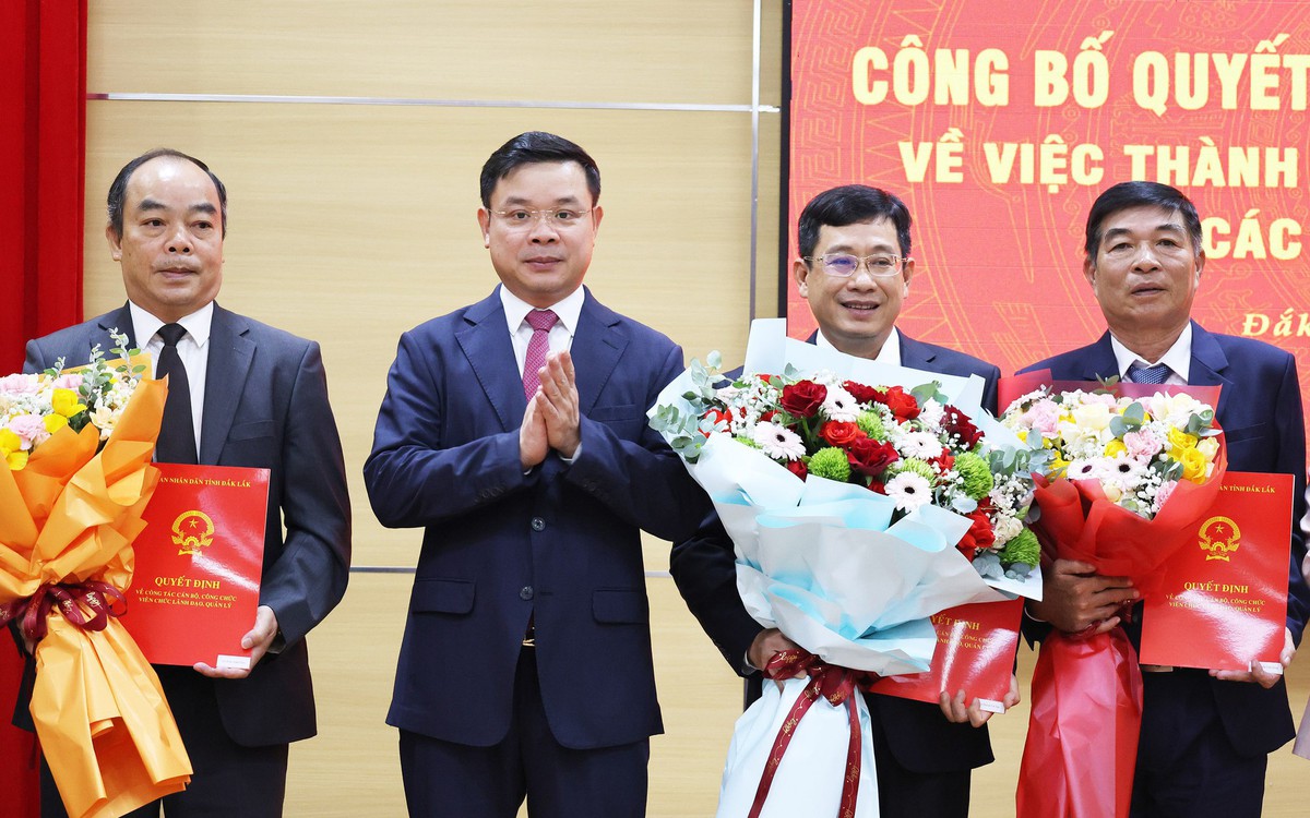 Thành lập Ban quản lý các Khu kinh tế và các Khu công nghiệp Đắk Lắk, ông Huỳnh Lữ Tân làm trưởng ban