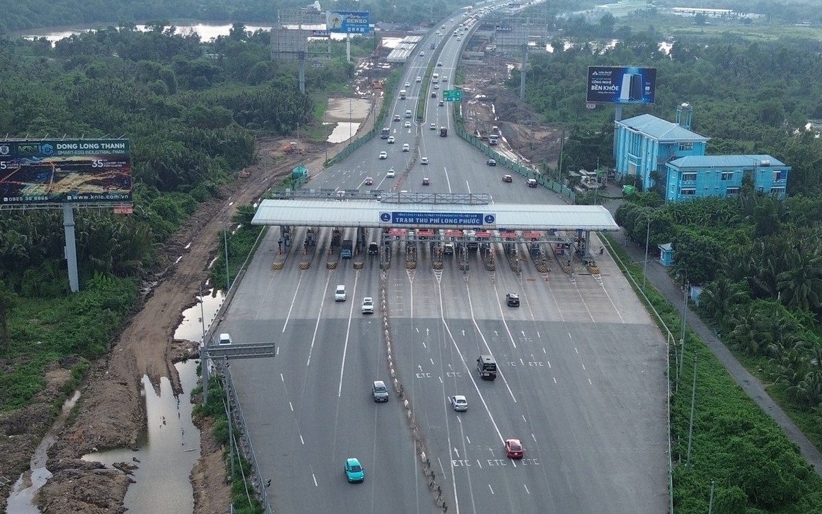17h ngày 2-9, cao tốc Long Thành - Dầu Giây thông thoáng, chưa áp dụng cho xe chạy ngược chiều