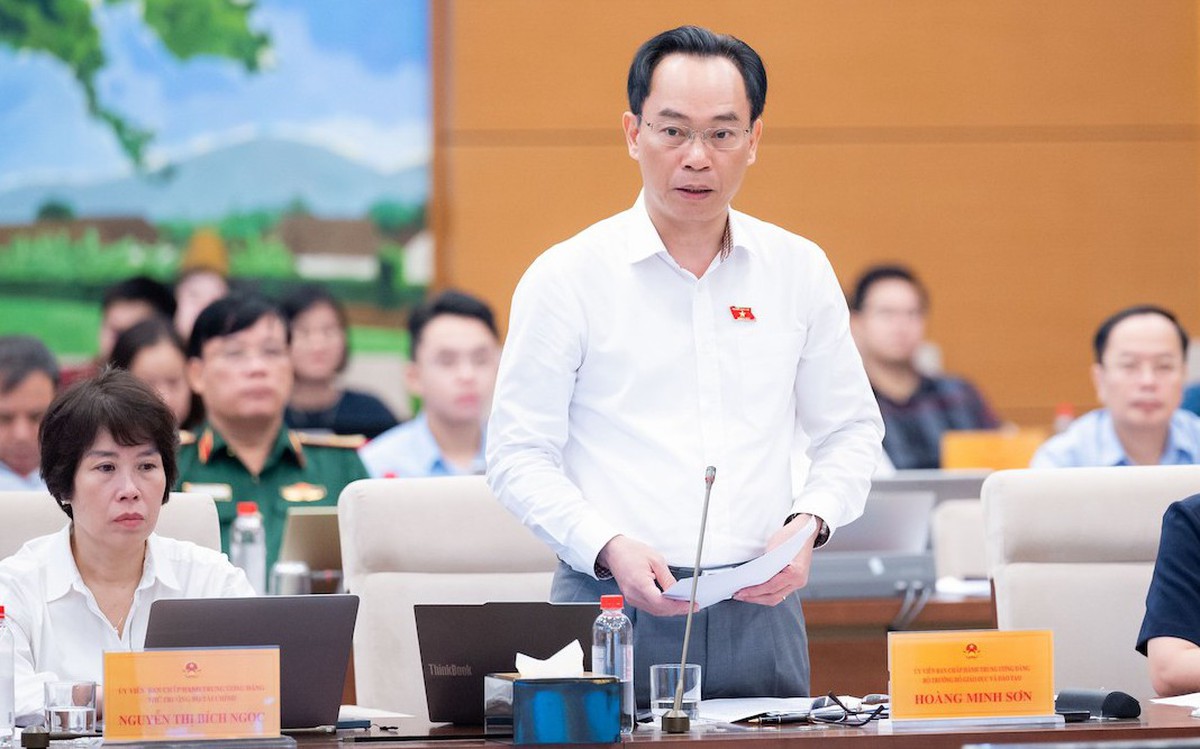 Bộ trưởng Hoàng Minh Sơn nêu 2 nguyên nhân xảy ra tiêu cực trong thi tốt nghiệp THPT