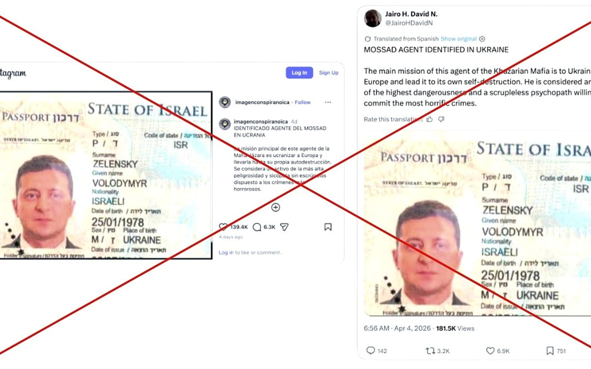 Thực hư 'hộ chiếu Israel' của vợ chồng Tổng thống Zelensky